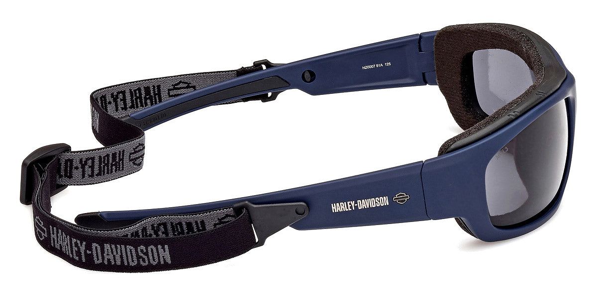 
                  
                    Gafas de sol para motociclista Harley-Davidson® SOLDIER - Azul mate, ahumado
                  
                