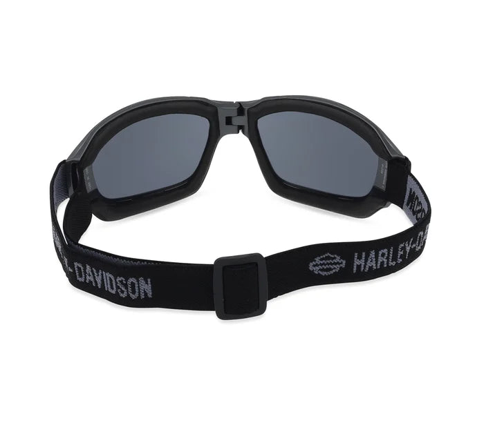 
                  
                    Harley-Davidson® Battery Rectangular Foldable Motorcycle Riding Goggle - Black, Grey
                  
                