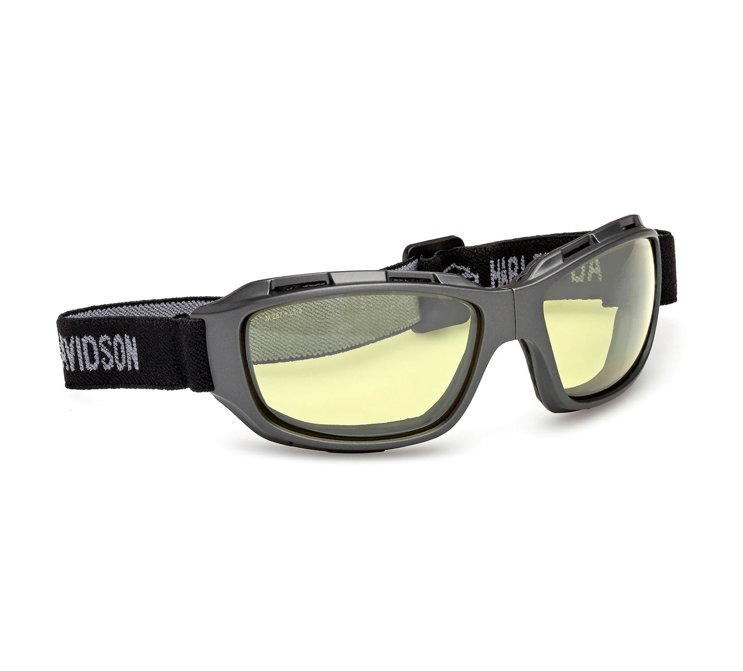 
                  
                    Gafas de moto plegables rectangulares con batería Harley-Davidson® - Negro mate, amarillo
                  
                