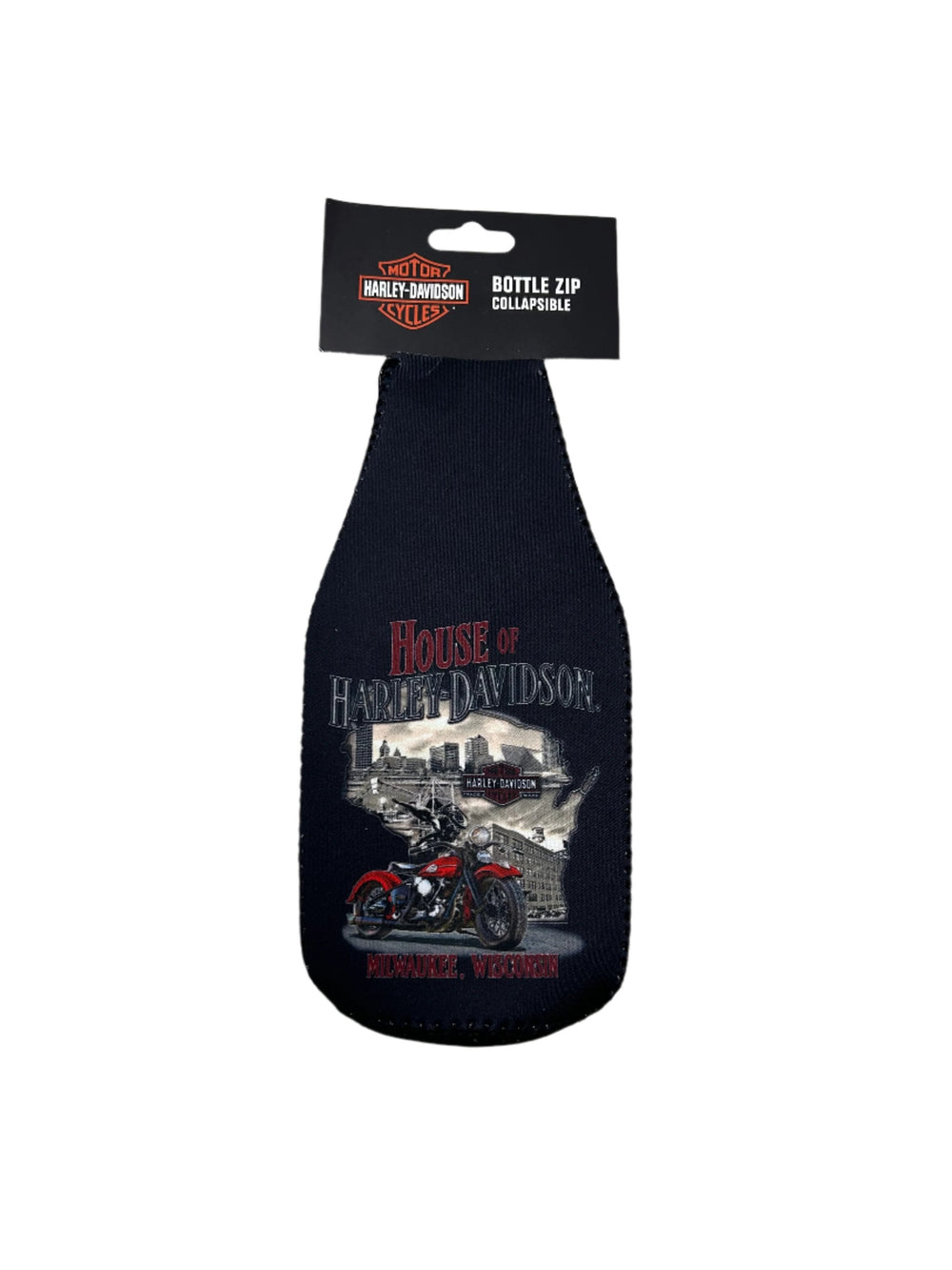 House of Harley-Davidson® State Zip-Up Bottle Cooler