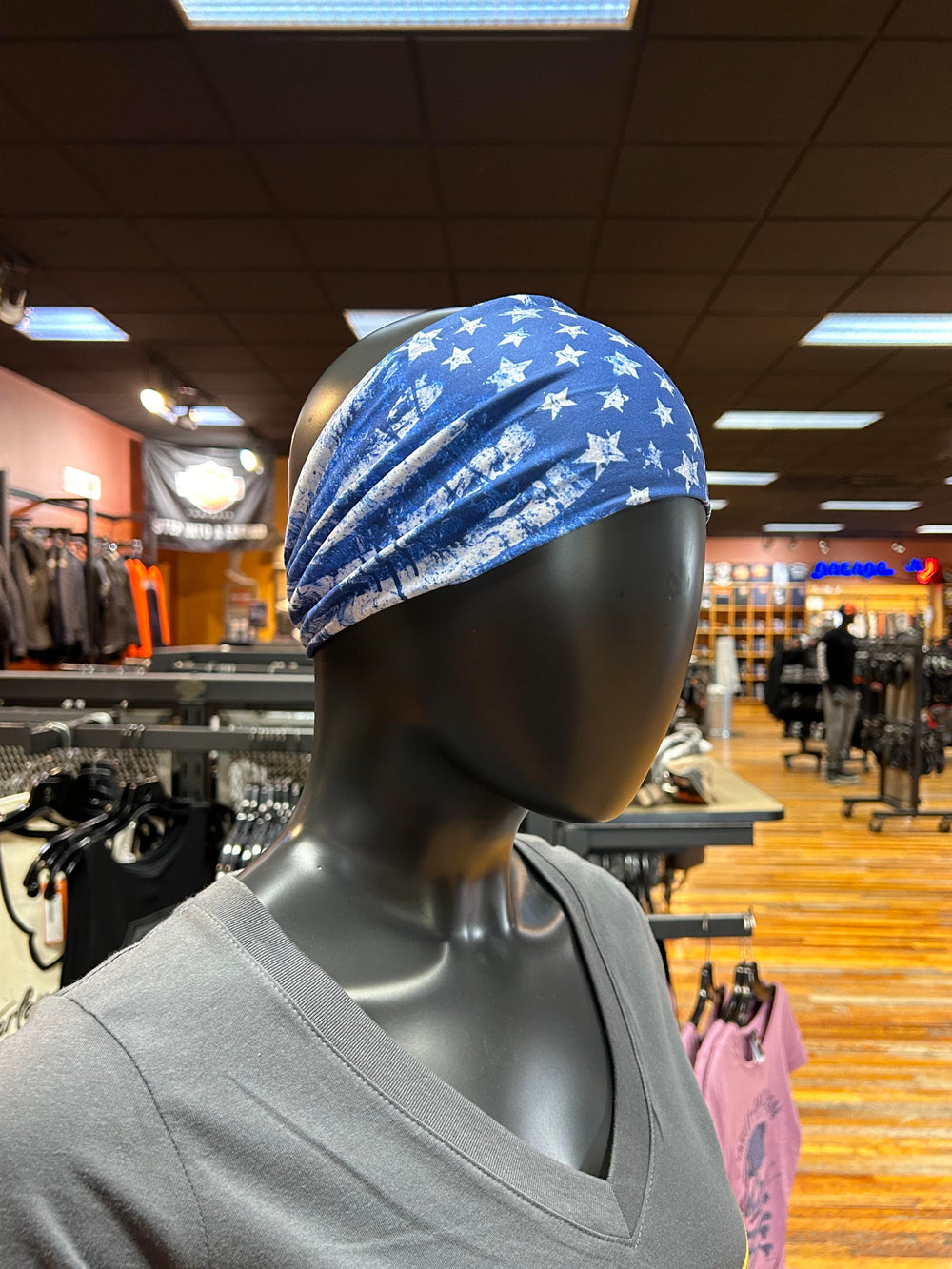 That's A Wrap!® America's Stars Knotty Band™ Head Wrap | Navy