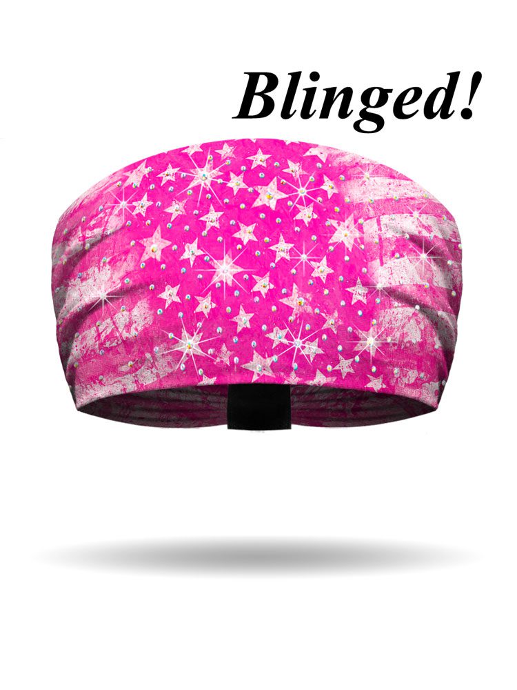 That's A Wrap!® America's Stars Knotty Band™ Head Wrap | AB Crystal Embellishments