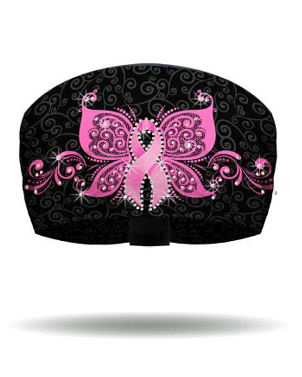 
                  
                    That's A Wrap!® Women's Awareness Ribbon Butterfly Knotty Band™ Head Wrap | AB Crystals
                  
                