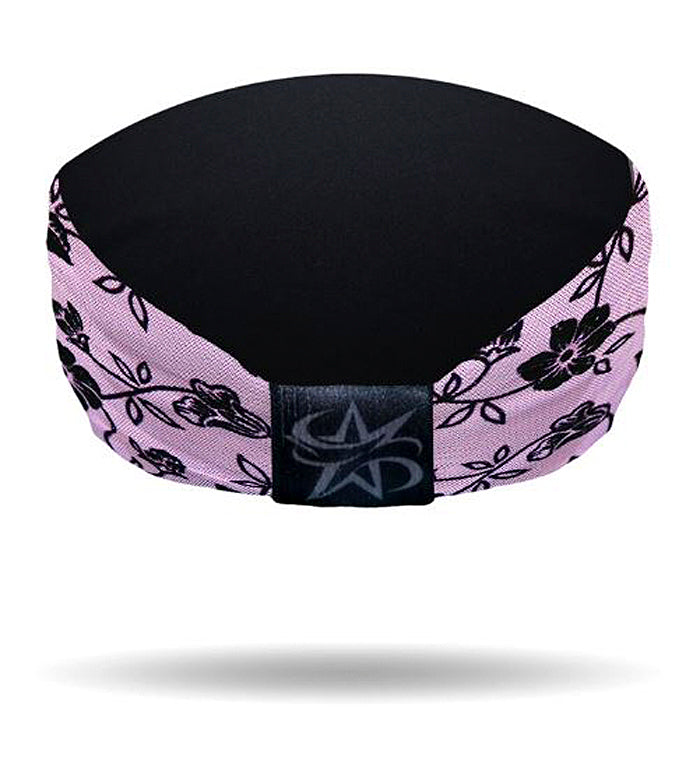 
                  
                    That's A Wrap!® Women's Pink & Black Floral Lace Knotty Band Head Wrap
                  
                