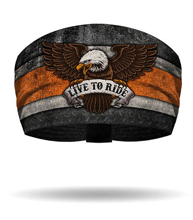 
                  
                    That's A Wrap!® Unisex Eagle Knotty Band™ Head Wrap | Live To Ride
                  
                