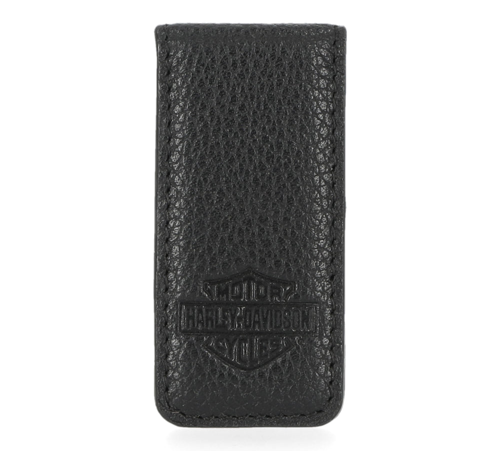 ブランド一覧 | ワールド オンラインストア Shield® & Bar Harley-Davidson® Money Leather Black | Clip 小物