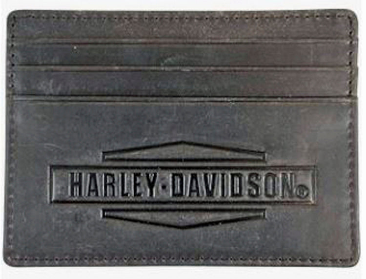 
                  
                    Harley-Davidson® Men's Crazy Horse Front Pocket Wallet | Brown | RFID Protection
                  
                