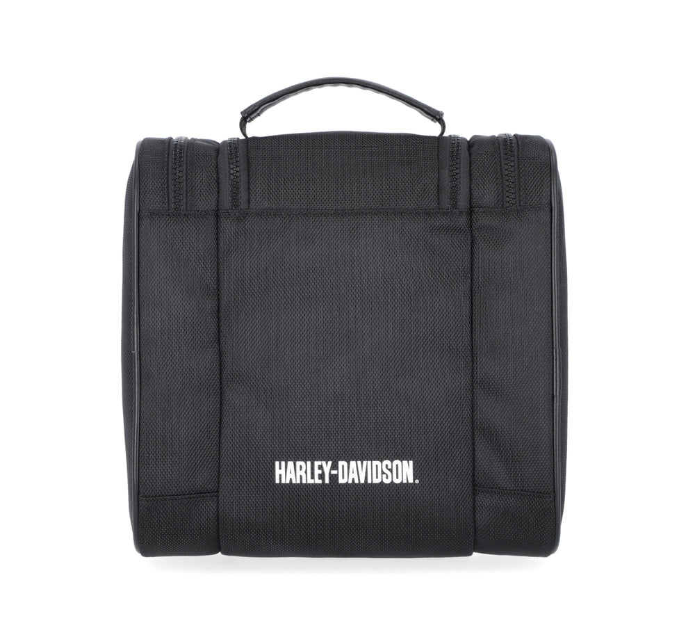 
                  
                    Harley-Davidson® Double Pocket Travel Kit in Black
                  
                