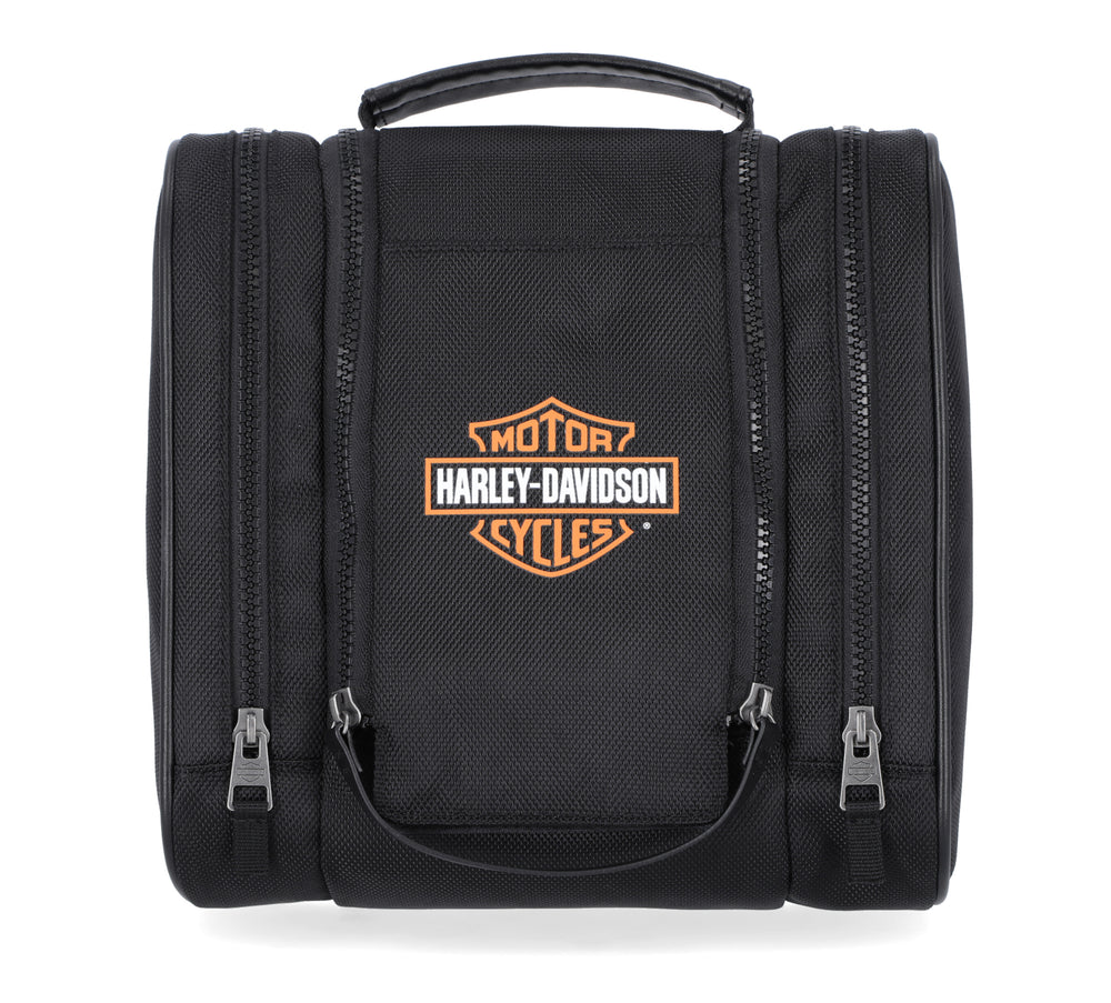 Harley-Davidson® Double Pocket Travel Kit in Black
