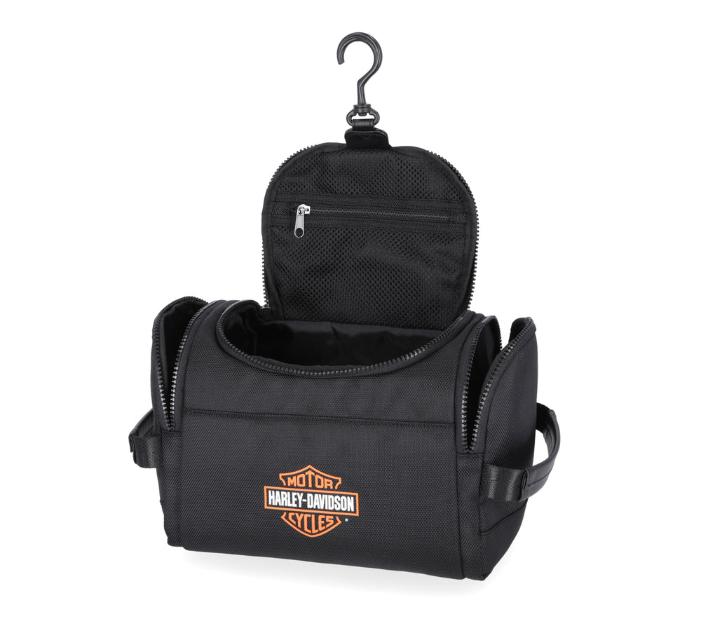 
                  
                    Harley-Davidson® Top Zip Travel Kit in Black
                  
                