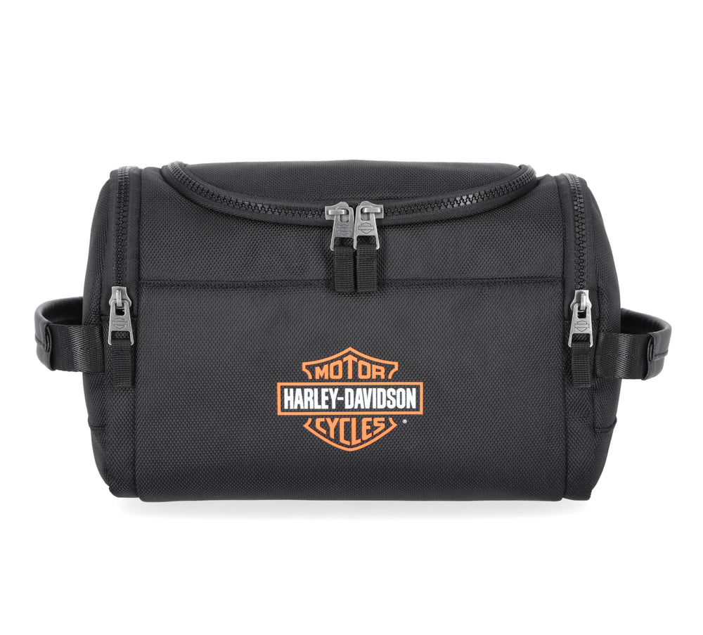 Harley-Davidson® Top Zip Travel Kit in Black