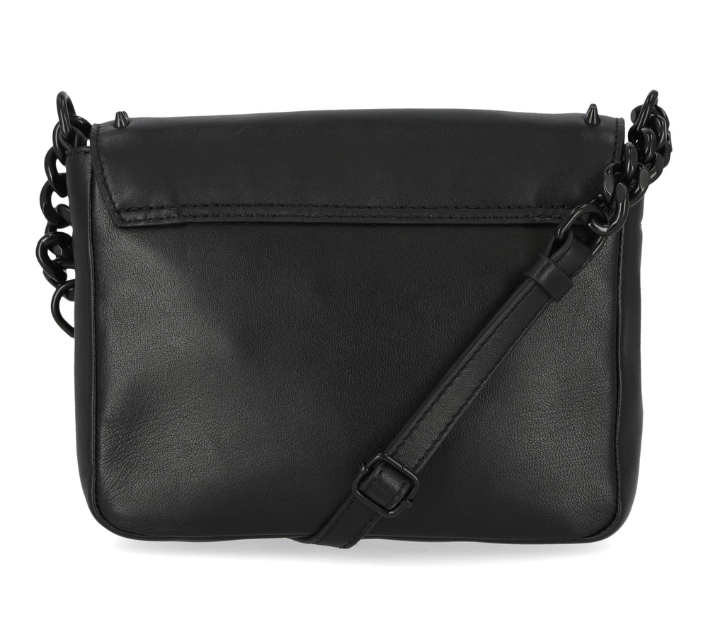 
                  
                    Harley-Davidson® Women's Genuine Leather Cone Stud Crossbody | Black
                  
                