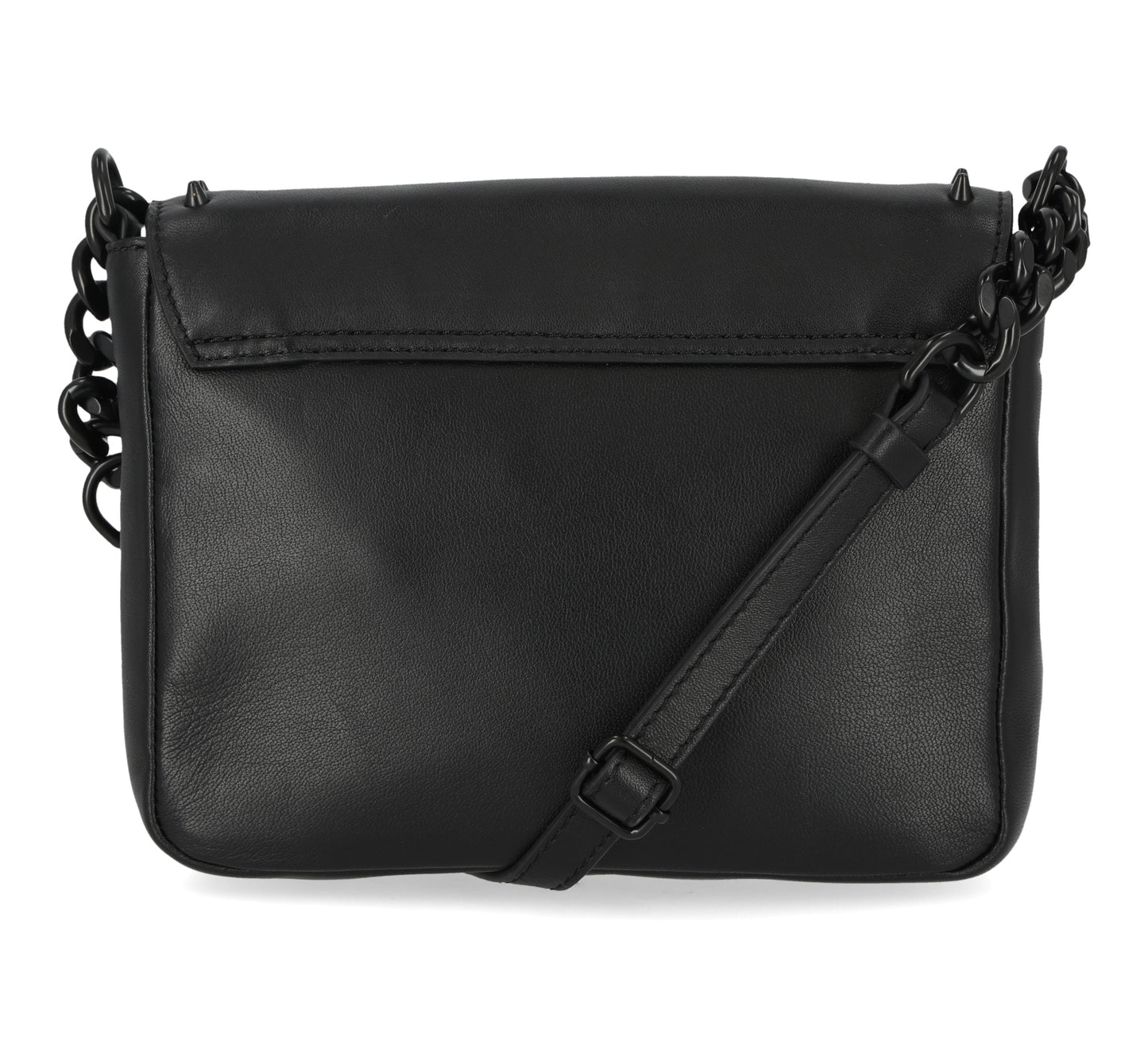 
                  
                    Harley-Davidson® Women's Genuine Leather Cone Stud Crossbody | Black
                  
                