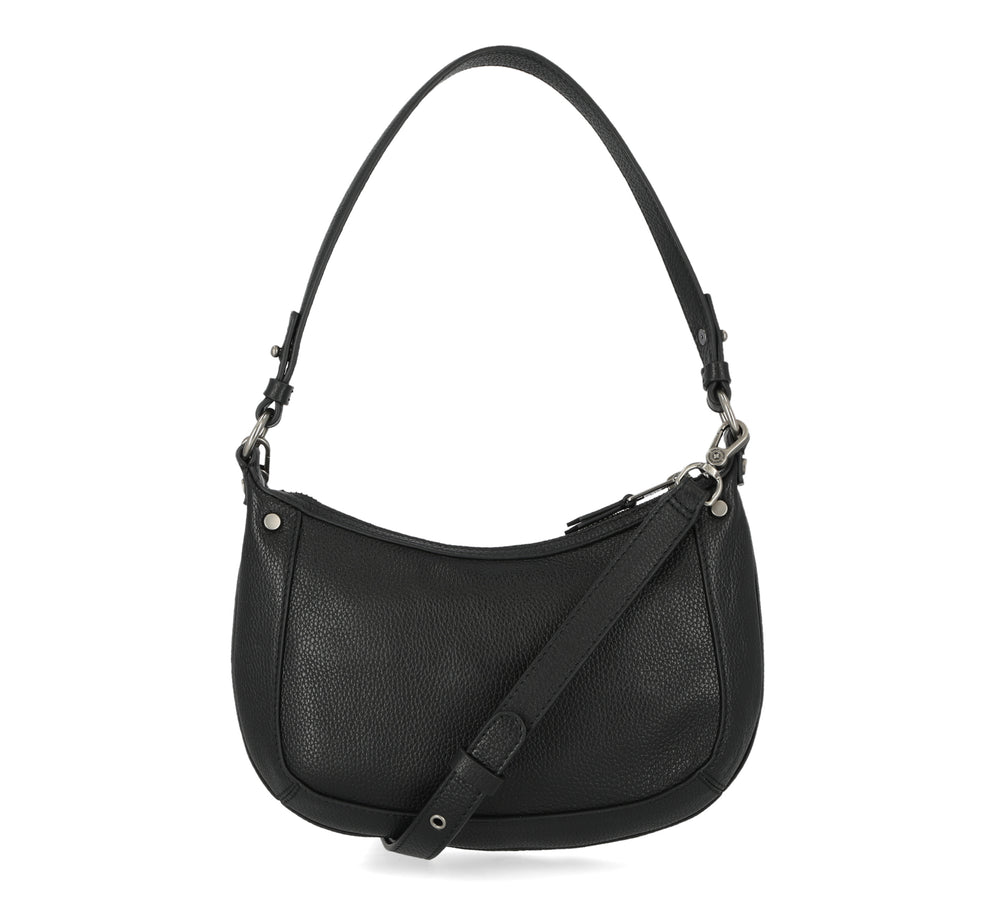 
                  
                    Harley-Davidson® Flat Stud Hobo Handbag  | Black
                  
                