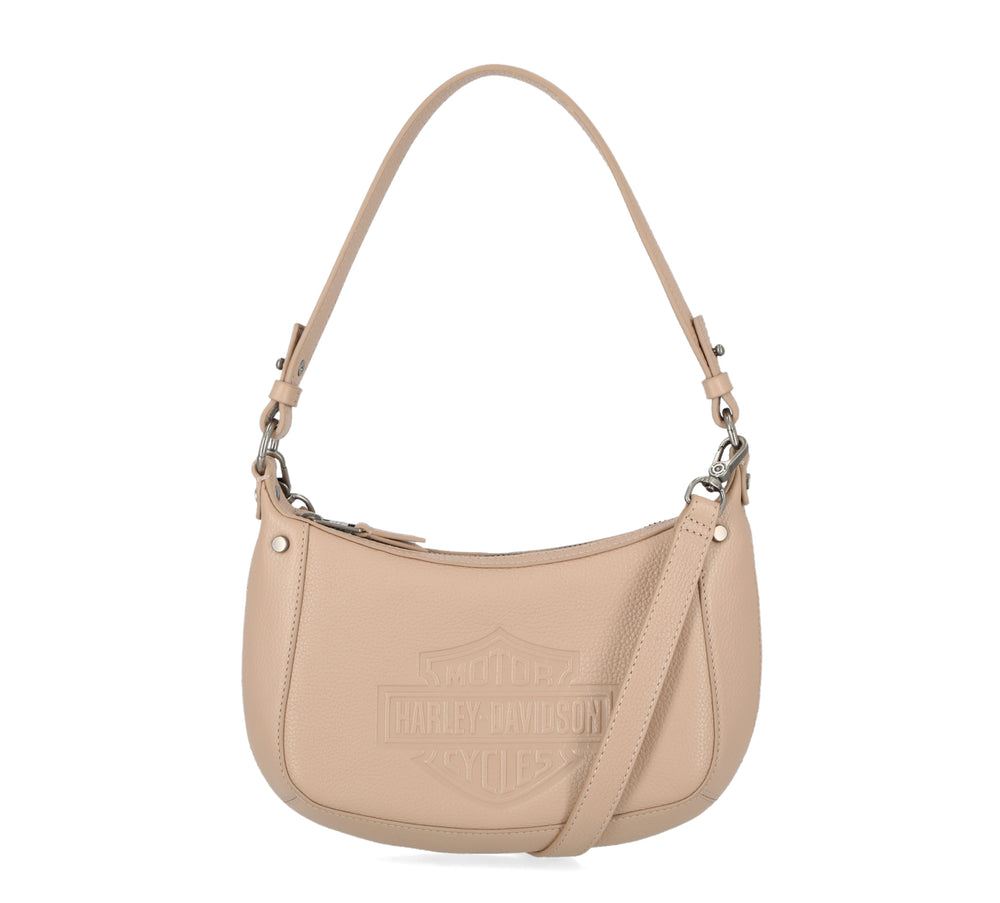 Harley-Davidson® Flat Stud Bobo Handbag  | Brush