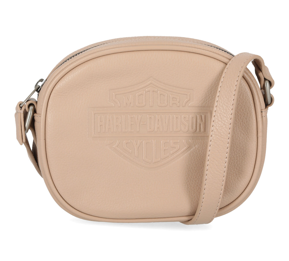 
                  
                    Harley-Davidson® Small Flat Stud Crossbody Bag  | Brush
                  
                