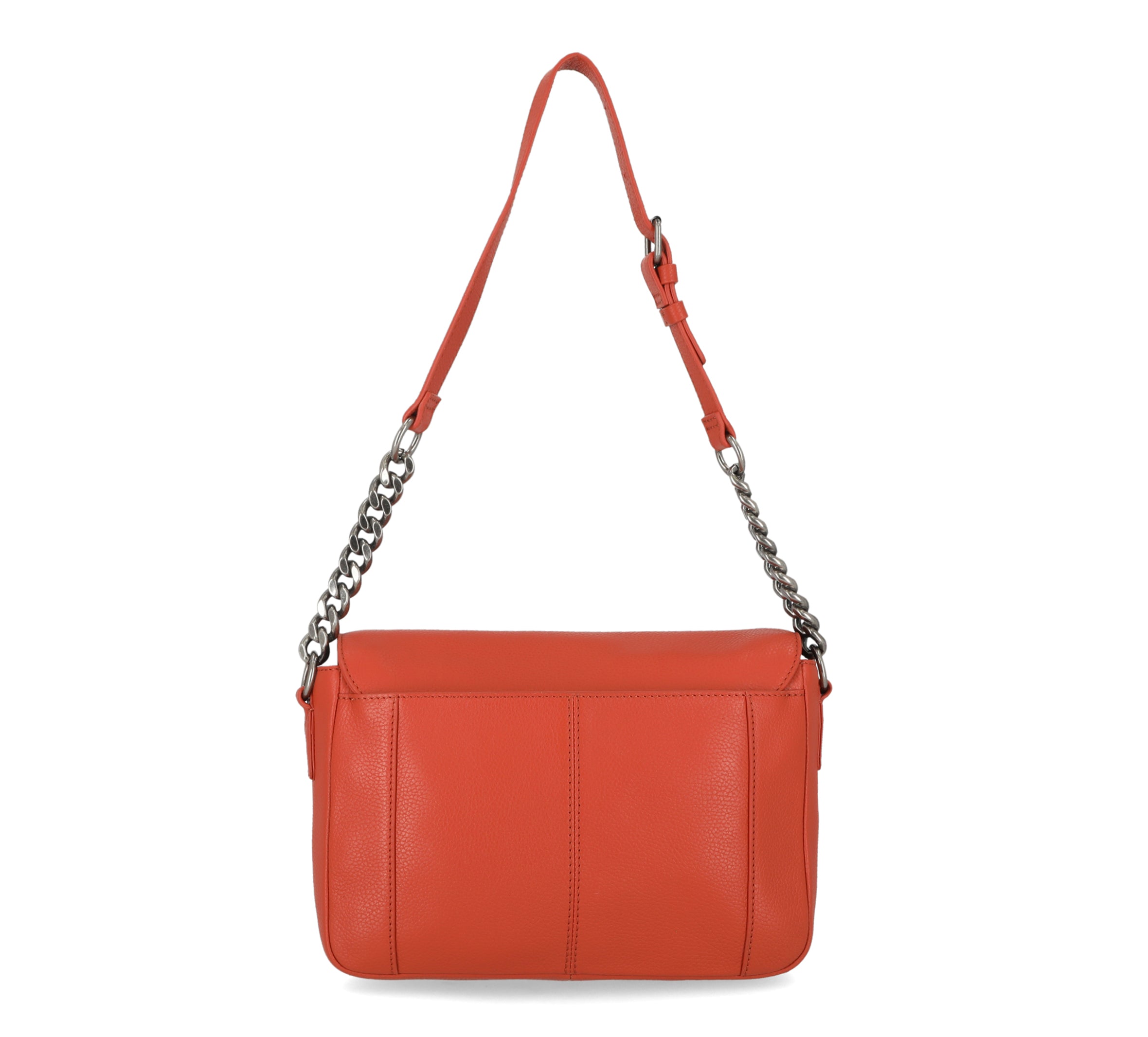 Harley-Davidson® Women's O-Ring Flap Closure Chain Purse | Orange