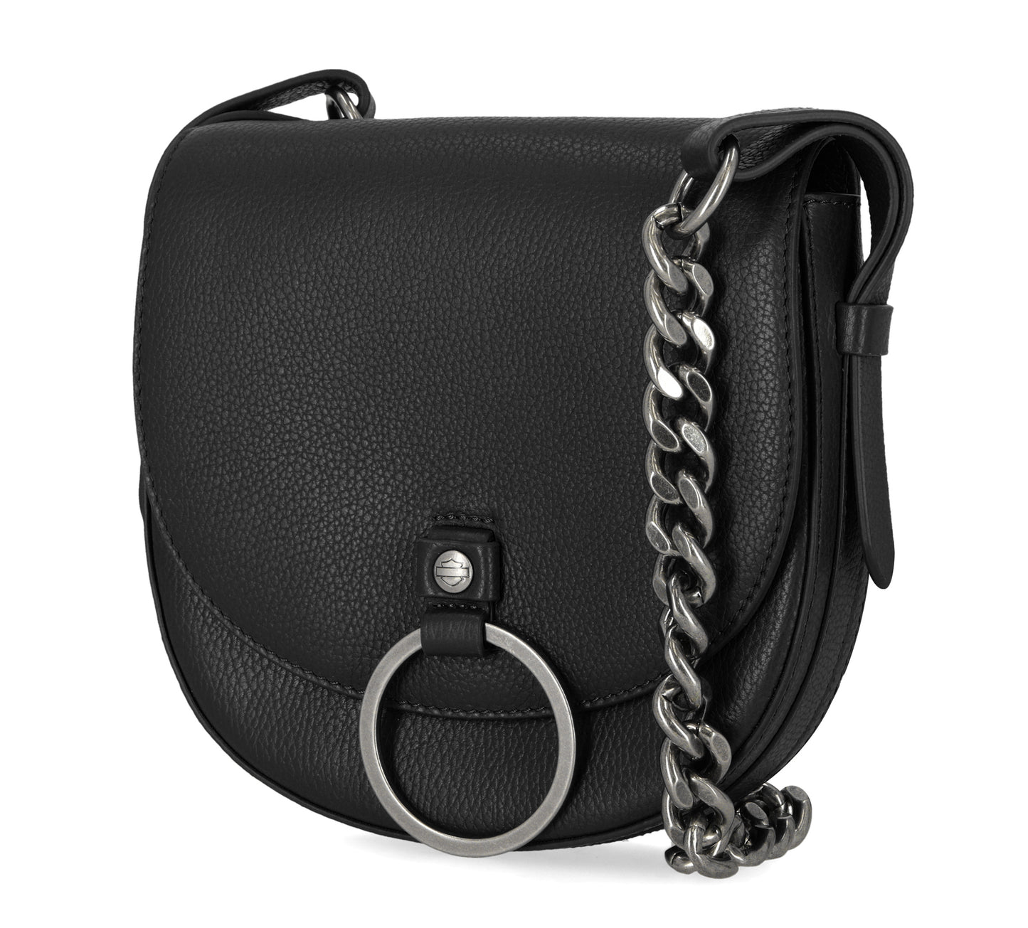 
                  
                    Harley-Davidson® Women's O-Ring Satchel Crossbody | Black
                  
                