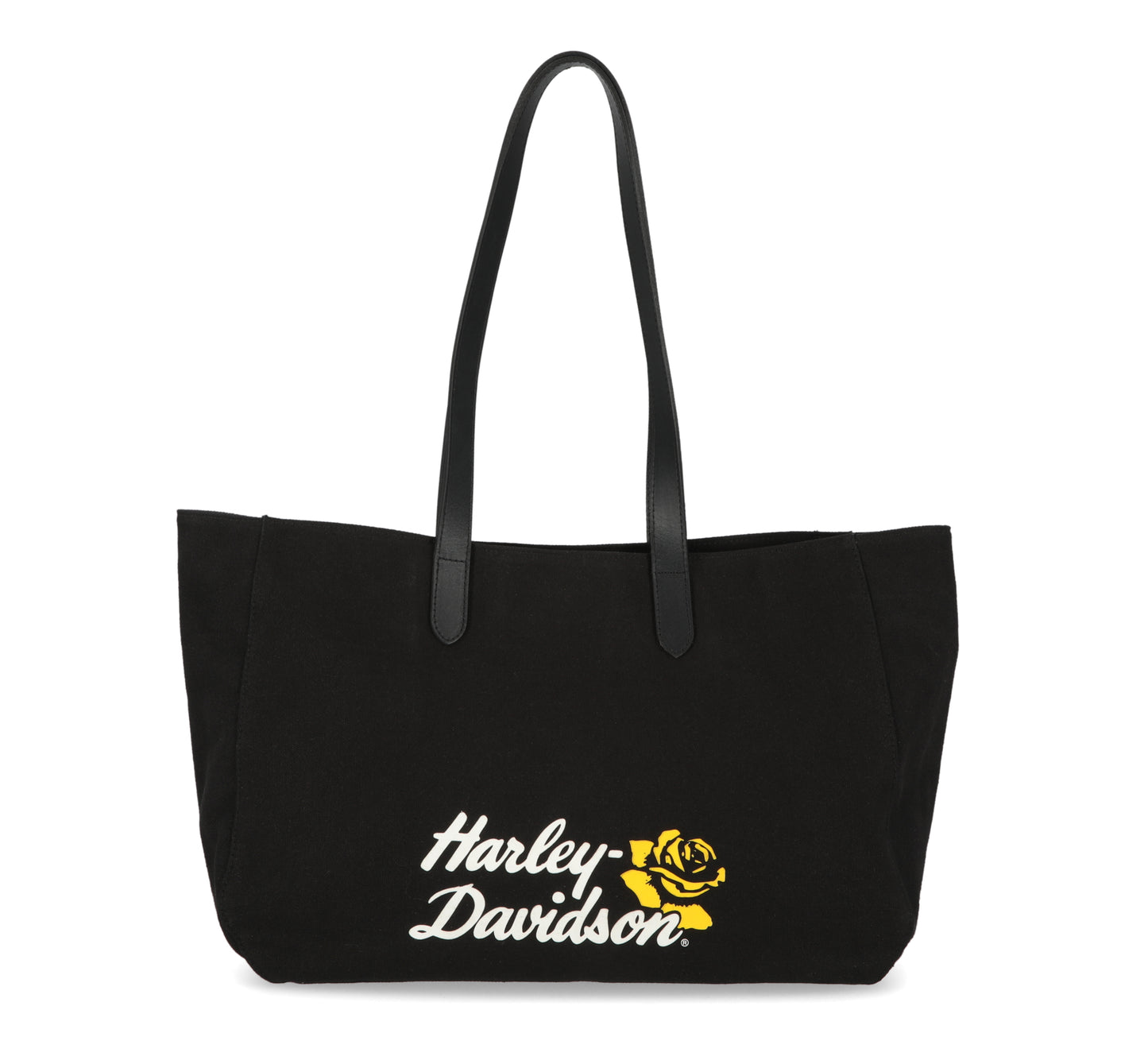 
                  
                    Harley-Davidson® Rose Canvas Summer Tote | Black
                  
                