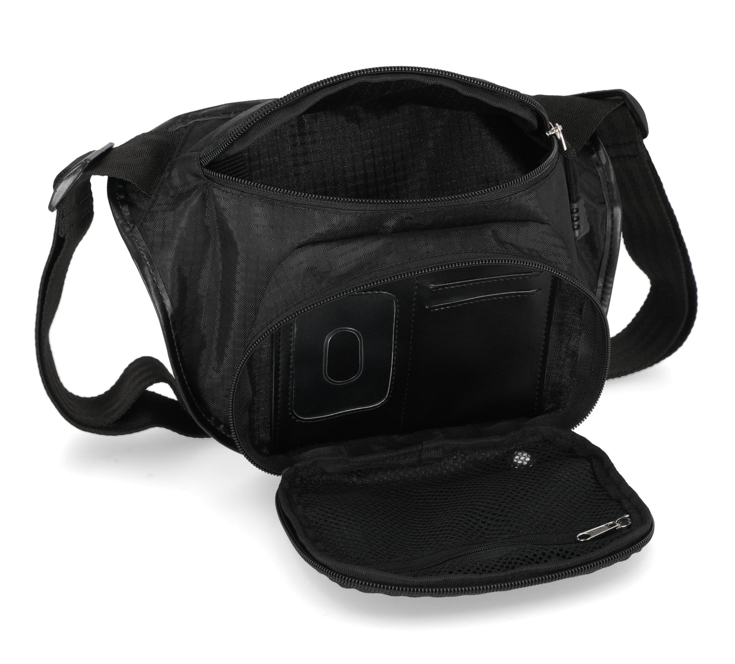 【ブラック】Harley-Davidson ショルダーバッグ Harley-Davidson® Women's Bar & Shield Logo Leather Crossbody