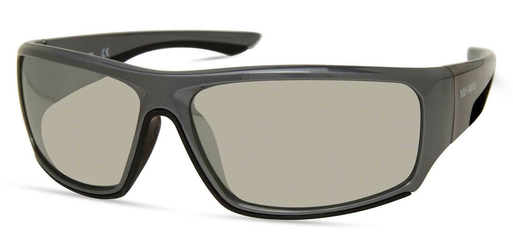 Harley-Davidson® Gray Smoke Mirrored Sunglasses | Gray Frame | Mirror Lens