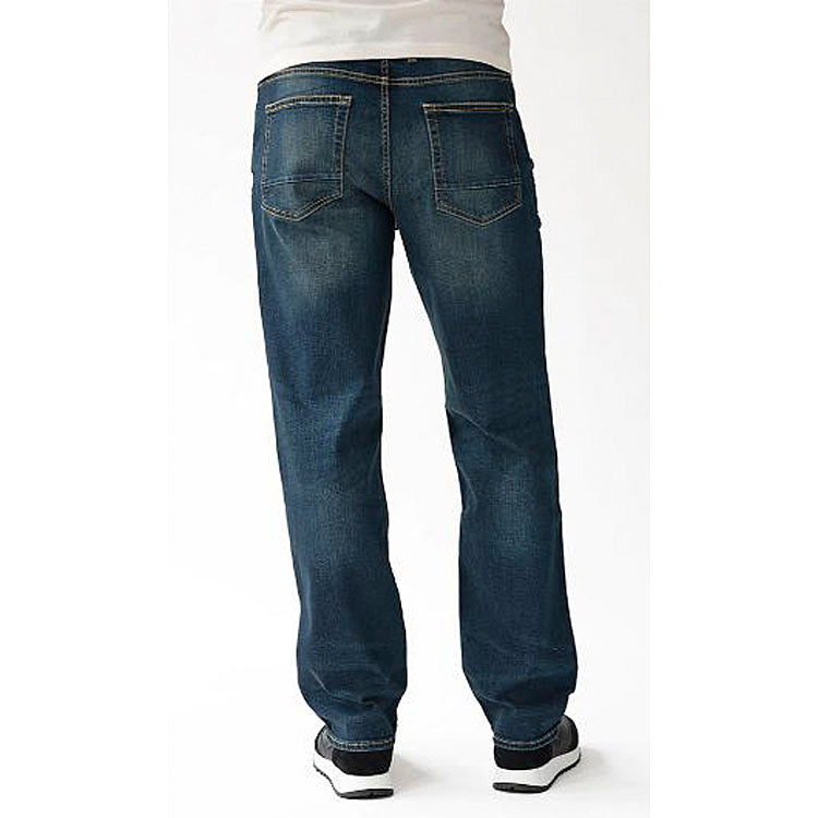 
                  
                    Devil Dog® Men's Relaxed Straight Leg Jeans | Moore Wash | New River Fit
                  
                