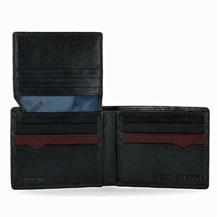 
                  
                    Harley-Davidson® Men's 120th Anniversary Vintage Bi-Fold Wallet | Removable ID Sleeve | RFID Protection
                  
                