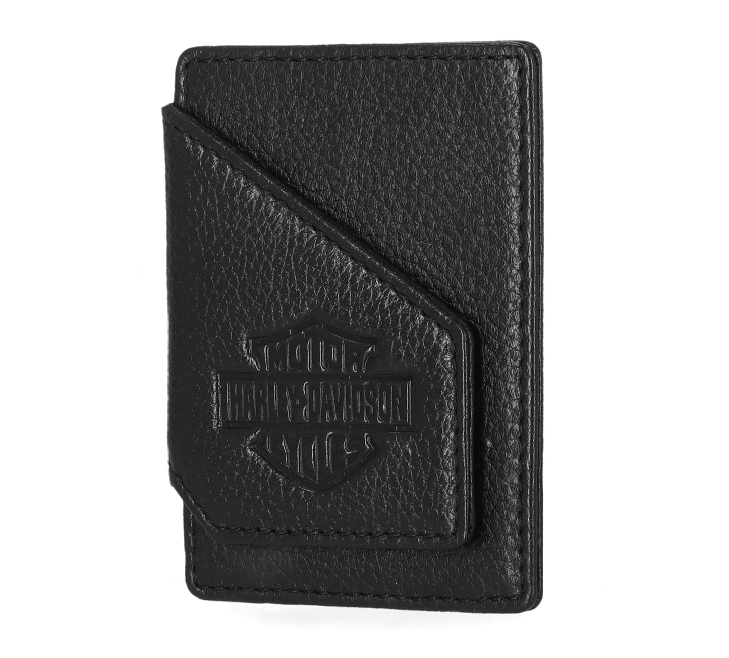 
                  
                    Harley-Davidson® Men's Bar & Shield® Pebble Card Case | Black
                  
                