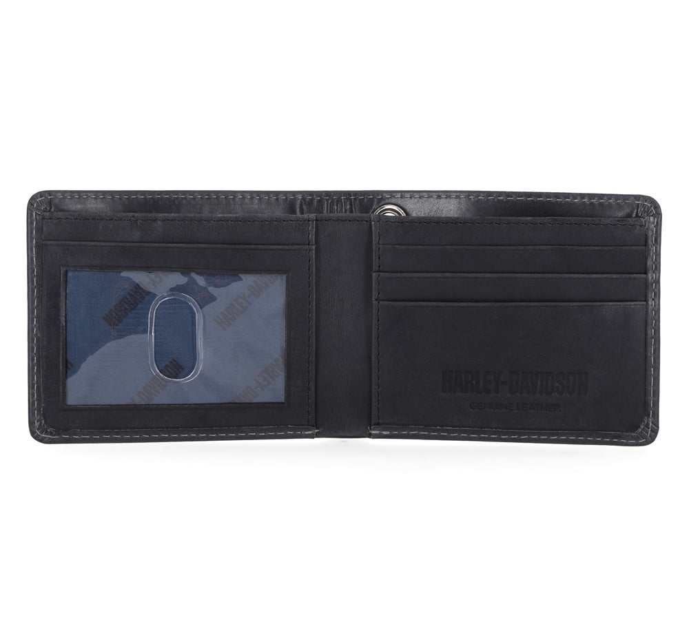 
                  
                    Harley-Davidson® Men's Willie G™ Billfold Wallet | Matte Black
                  
                