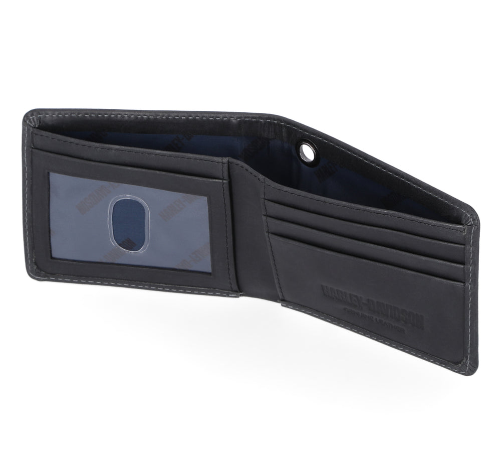 
                  
                    Harley-Davidson® Men's Willie G™ Billfold Wallet | Matte Black
                  
                