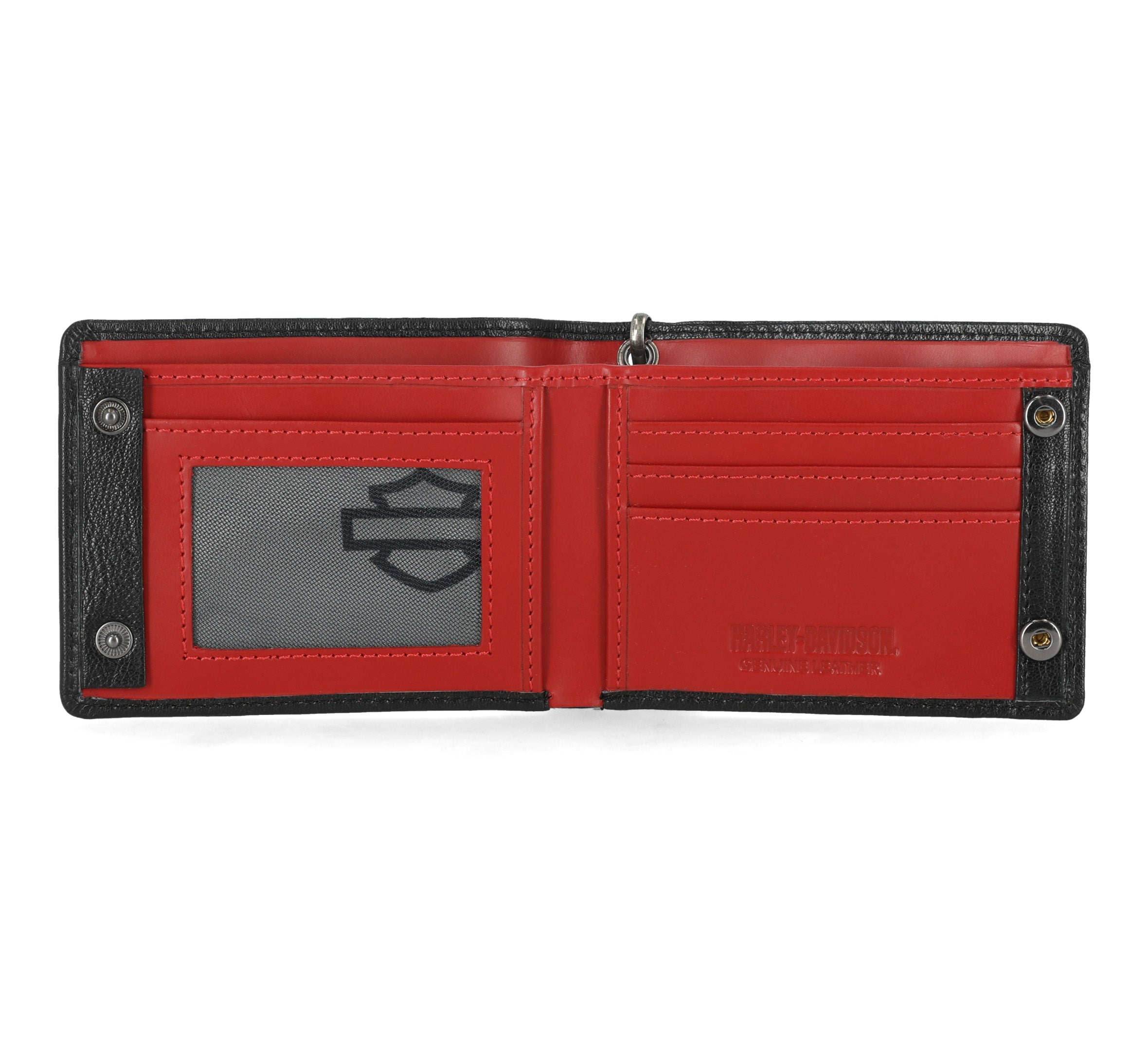 Harley-Davidson® #1 Logo Bifold Wallet With Chain – House of Harley®