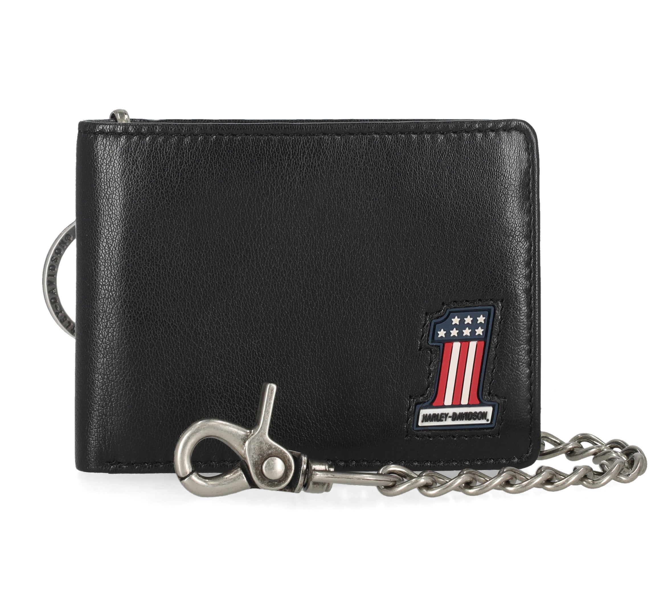 Harley-Davidson® #1 Logo Bifold Wallet With Chain – House of Harley®