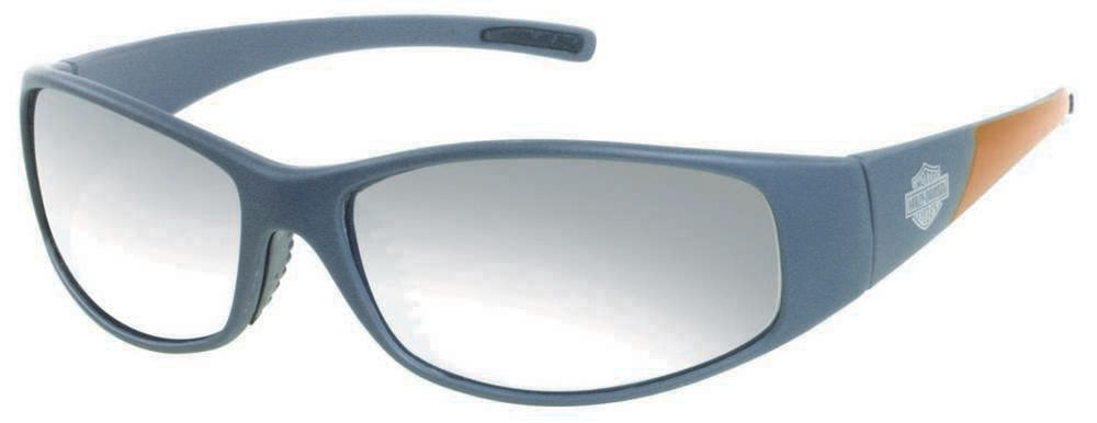 Harley-Davidson® Matte Gray Wide Lens Sunglasses | Gray Frame