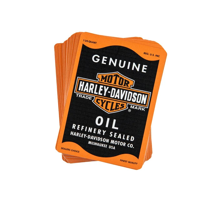 Harley-Davidson® Oil Refinery Playing Cards