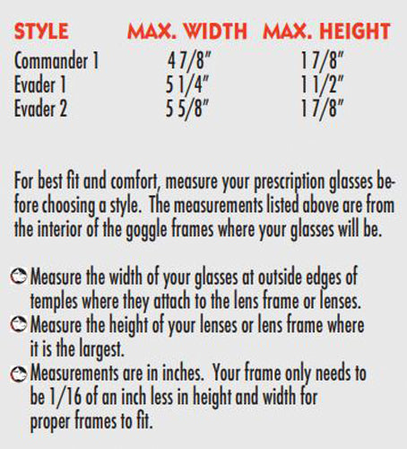 
                  
                    Guard-Dogs® Evader 1 Motorcycle Goggles | Clear Lens | Fit Over Eyeglasses
                  
                
