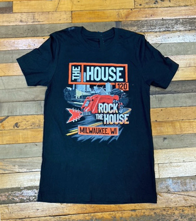 
                  
                    House Of Harley-Davidson® Men's Rock The House T-Shirt | 120th Anniversary | Music Tribute | Short Sleeves
                  
                