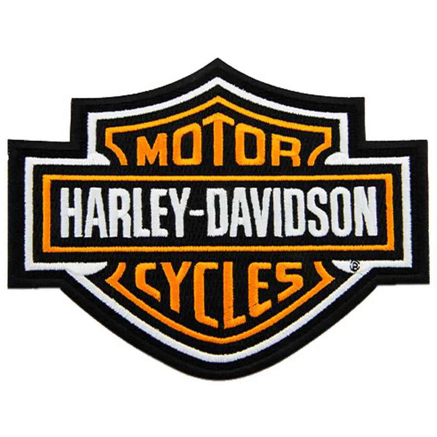 Harley-Davidson® Orange Bar & Shield® Emblem | X-Small