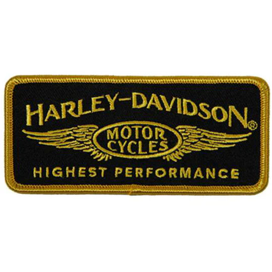 Harley-Davidson® Embroidered Highest Performance Emblem | Small