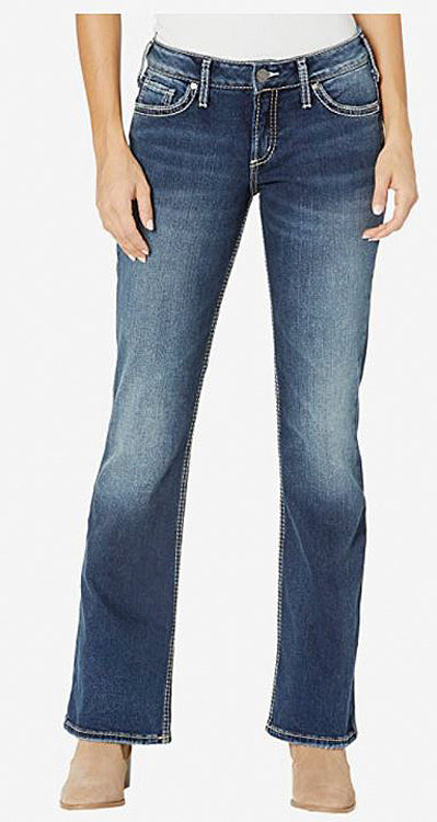 
                  
                    Silver Jeans Co.® Women's Suki Curvy Fit Mid Rise Jeans | Boot Cut
                  
                