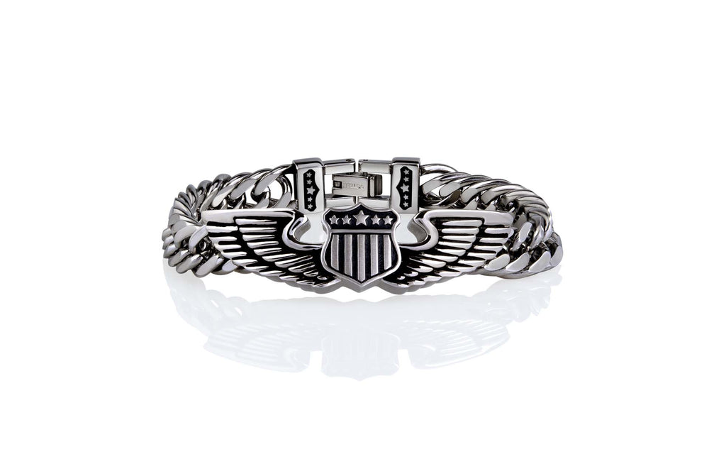 Men's Freedom Wings Bracelet | 2 Sizes