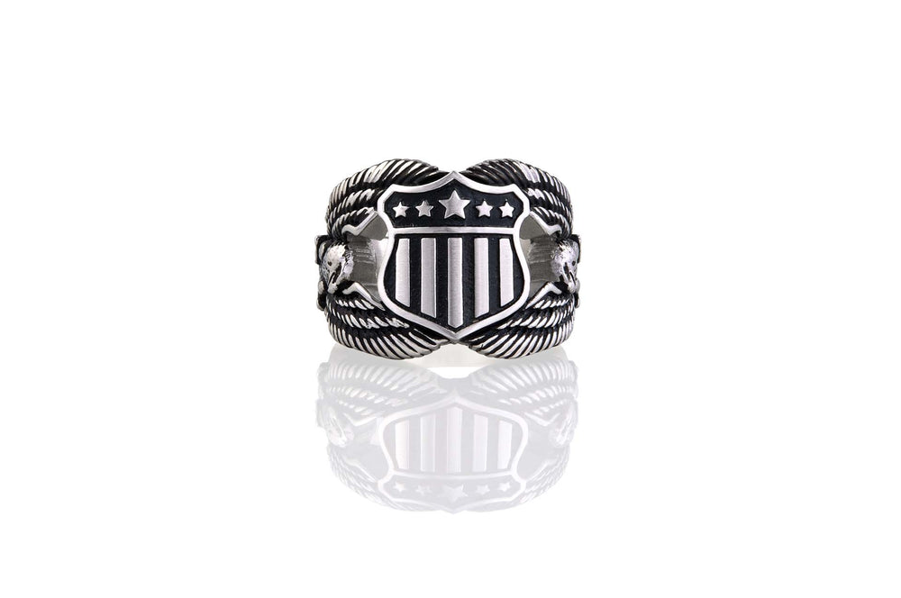 Men's Freedom Wings Ring