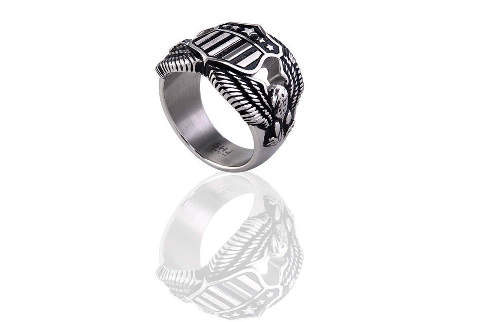 
                  
                    Men's Freedom Wings Ring
                  
                