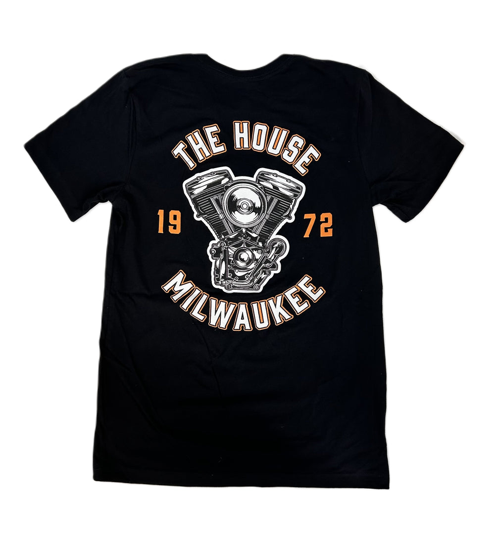 Camiseta Knucklehead de House of Harley-Davidson® para hombre | Negra 