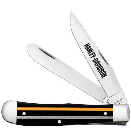 Harley-Davidson® 4 Inch Trapper Embellished Pocket Knife | Stainless Steel