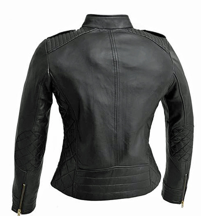
                  
                    First Manufacturing Women's Madelin Casual Leather Jacket
                  
                