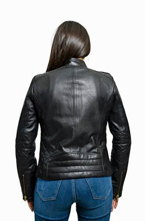 
                  
                    First Manufacturing Women's Madelin Casual Leather Jacket
                  
                