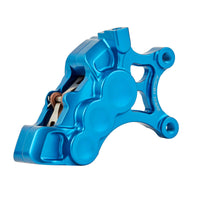 Arlen Ness 02-203 | 6-Piston Differential Bore Brake Calipers, 14" Blue