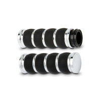 Arlen Ness 07-312 | Ring Leader Grips, Chrome