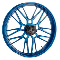Arlen Ness 330-008 | Split Spoke Forged Wheels, Blue