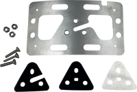 Custom Dynamics 20302463 | Ultra-Lite Low Profile License Plate Mount - Curved
